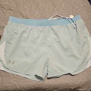 Under Armour Women's Sky Blue Athletic Shorts
